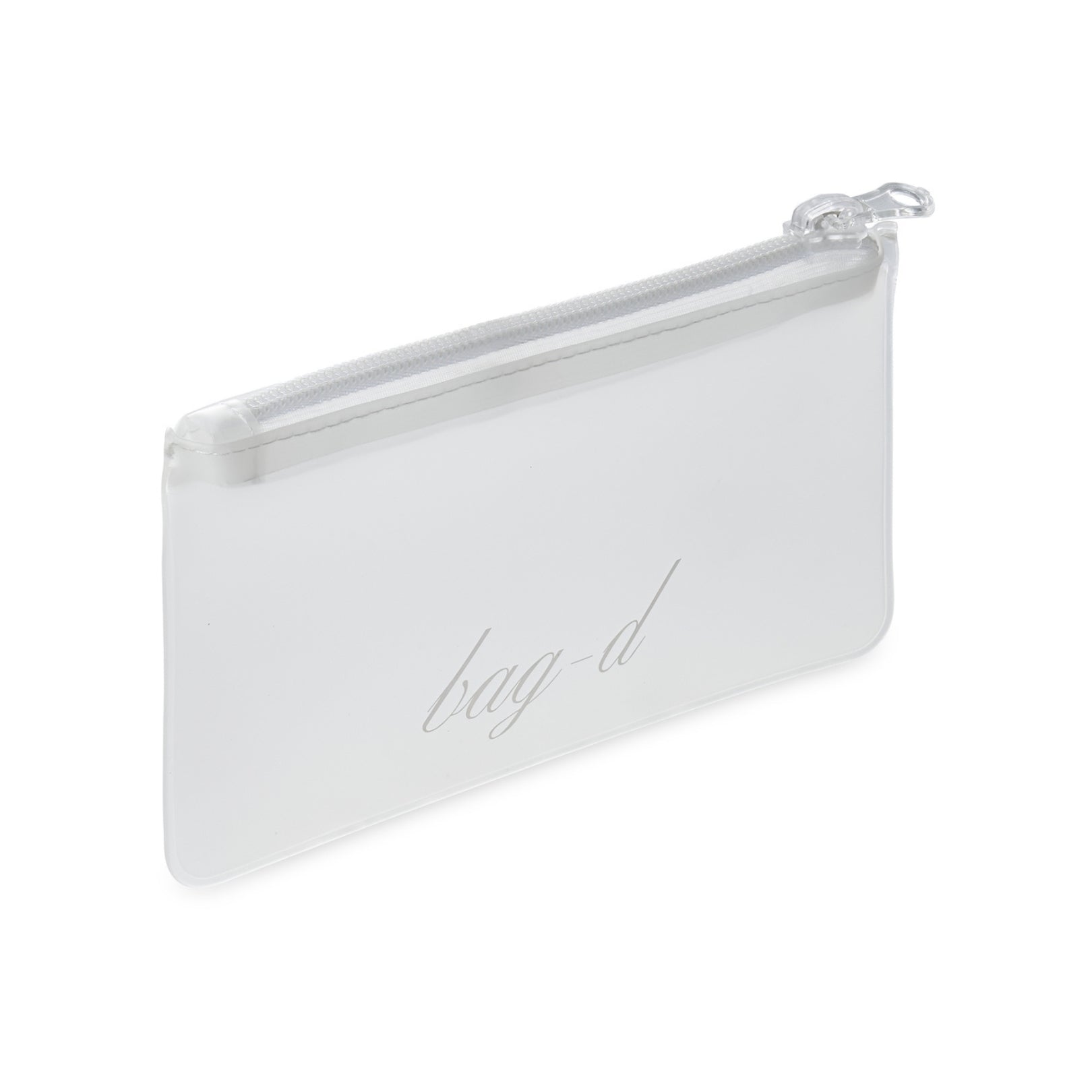 TPU bag-d frosted everything pouch for make up