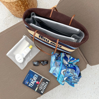 bag-d large everything pouch frosted tpu